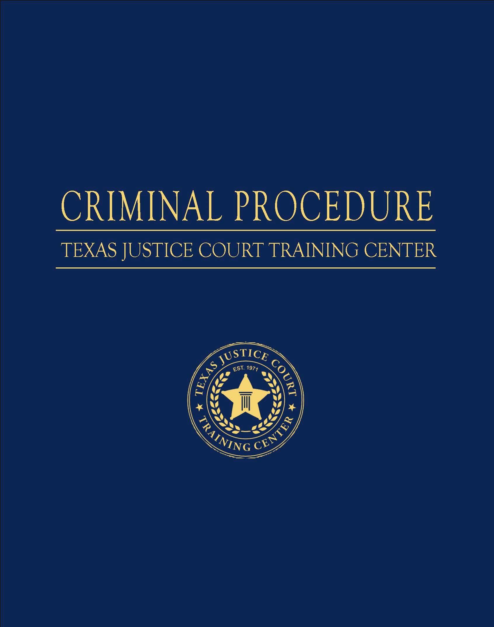 Deskbooks : Texas Justice Court Training Center : Texas State University